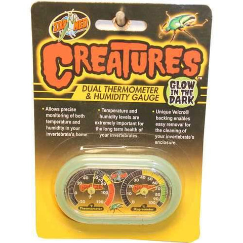 Creatures Thermometer/humidity Gauge Glow