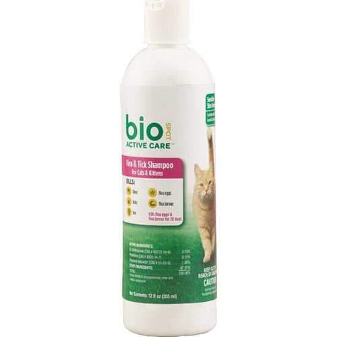 Bio Spot Active Care Flea & Tick Shampoo Cats