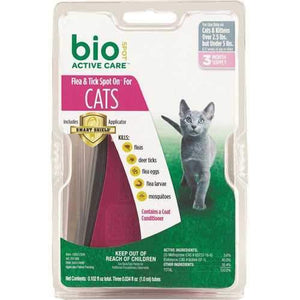 Bio Spot Active Care Flea & Tick Spot For Cats
